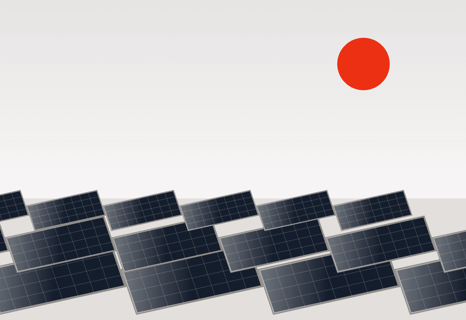 Rooftop solar array